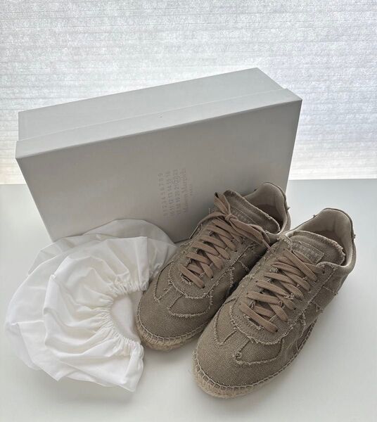 【新品】MaisonMargiela マルジェラ エスパドリーユ ブラウン