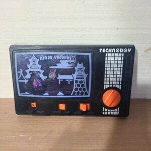 当時物 トミー テクノボーイ 忍者屋敷 日本製 TOMY TECHNOBOY レトロ ゲーム こども 子ども キッズ おもちゃ ヴィンテージ 現状品