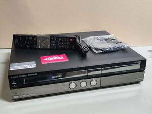 * SHARP [DV-ACV52] HDD250GB VHS one body video deck,DVD recorder, dubbing 10 * remote control HDMI attaching * [ operation guarantee ]