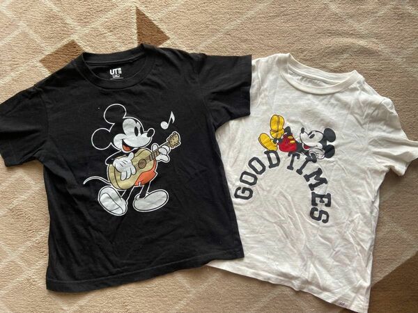 キッズ　半袖　ティーシャツ　Tシャツ　まとめ売り　ミッキー　ディズニー　ユニクロ