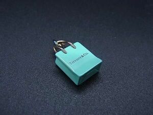 ■美品■ TIFFANY＆Co ティファニー ショッパー SV925 ネックレストップ ペンダントトップ アクセサリー ティファニーブルー FA6867