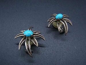 # beautiful goods # TIFFANY&Co Tiffany fire - Works turquoise SV925 clip type earrings accessory silver group AW7742
