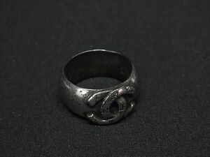 1 иен CHANEL Chanel здесь Mark кольцо кольцо аксессуары примерно 12 номер женский оттенок серебра FD2148
