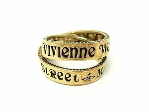 1円 ■美品■ Vivienne Westwood ヴィヴィアンウエストウッド オーブ SV925 リング 指輪 アクセサリー 表記サイズ L (約14号) FD1069
