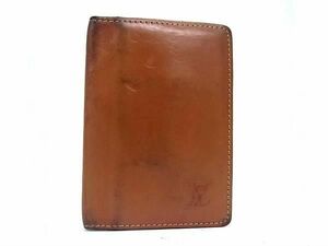 1円 LOUIS VUITTON ルイヴィトン ノマド オーガナイザー ドゥ ポッシュ カードケース カード入れ 名刺入れ ブラウン系 FD1037