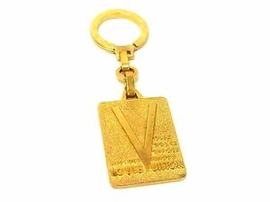 1 jpy # beautiful goods # LOUIS VUITTON Louis Vuitton key holder key ring bag charm lady's men's gold group FD1104