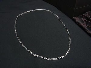 1 jpy # beautiful goods # GUCCI Gucci SV925 necklace pendant accessory lady's men's silver group FD1089