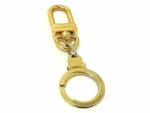 1 jpy LOUIS VUITTON Louis Vuitton M62694anokre key ring key holder charm men's lady's gold group FD0940