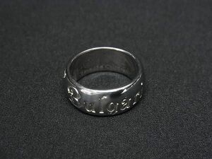 1 jpy # beautiful goods # BVLGARI BVLGARY save The children SV925 ring ring accessory declared size 50 ( approximately 9 number ) ring silver group FD0916