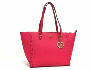 1 jpy # beautiful goods # Samantha Thavasa Samantha Thavasa leather tote bag shoulder bag shoulder .. bag lady's pink series BF8157
