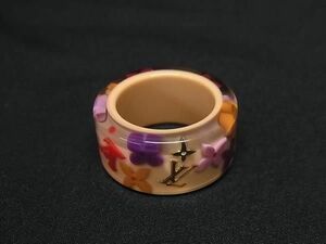 1 jpy # ultimate beautiful goods # LOUIS VUITTON Louis Vuitton M65037 bar gfa Randall monogram ring ring accessory size M( approximately 12 number ) FD0893