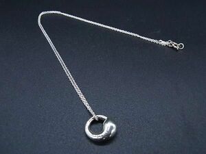 1 jpy # beautiful goods # TIFFANY&Co Tiffany L sa Pele ti Eternal Circle SV925 necklace accessory silver group AW6398