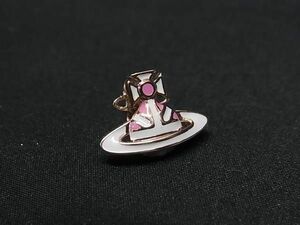 1円 Vivienne Westwood ヴィヴィアンウエストウッド オーブ 片耳のみ ピアス アクセサリー レディース アイボリー系×ピンク系 FD0835