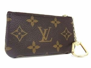 1円 ■美品■ LOUIS VUITTON ルイヴィトン M62650 モノグラム ポシェット クレ コインパース コインケース 小銭入れ ブラウン系 FD1191