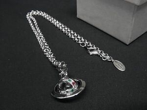 1 jpy # ultimate beautiful goods # Vivienne Westwood Vivienne Westwood o-b necklace accessory lady's men's silver group FD0757