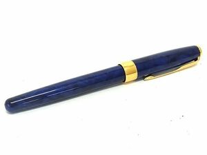 1 jpy # beautiful goods # PARKER Parker so net pen .18K 18 gold fountain pen writing implements stationery stationery navy series FC5769