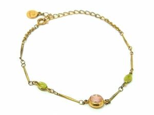 # прекрасный товар # courreges Courreges цветной камень браслет аксессуары женский оттенок золота DE0054