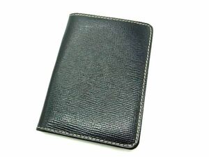 Whitehouse Cox Whitehouse Cox leather card-case card inserting pass case ticket holder men's black group DE2593