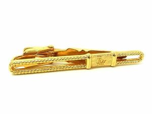 # прекрасный товар # ChristianDior Christian Dior галстук булавка Thai зажим аксессуары бизнес джентльмен мужской оттенок золота DE5669