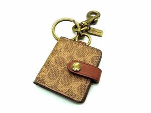 COACH Coach signature Rocket брелок для ключа кольцо для ключей сумка очарование женский оттенок золота × оттенок коричневого DE1583
