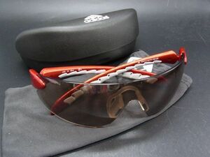 # beautiful goods # adidas Adidas a155 01 6054 sunglasses glasses glasses lady's men's red group × clear brown group DE2618