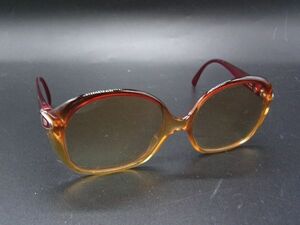 ChristianDior Christian Dior 2050 30 52*16 sunglasses glasses lady's clear orange series DE1964