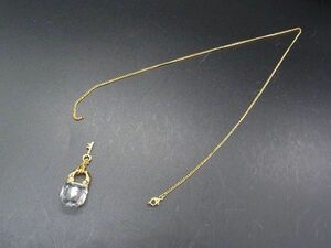 SWAROVSKI スワロフスキー カデナモチーフ ネックレス ペンダント アクセサリー レディース ゴールド系 DE1448