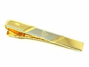 # прекрасный товар # ChristianDior Christian Dior галстук булавка булавка для галстука бизнес джентльмен мужской оттенок золота × оттенок серебра DD2384
