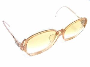 ■美品■ GIVENCHY ジバンシィ サングラス メガネ 眼鏡 レディース メンズ ライトブラウン系 DD1386