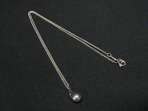 ■美品■ TIFFANY＆Co ティファニー エルサペレッティ ティアドロップ SV925 ネックレス アクセサリー シルバー系 AW6362