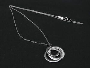 TIFFANY＆Co ティファニー 1837 トリプルインターロッキングサークル SV925 ネックレス アクセサリー レディース シルバー系 AW5813