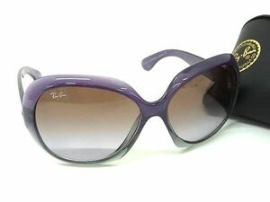 1円 ■極美品■ Ray-Ban レイバン RB4098 JACKIE OHH II 864/68 2N ジャッキーオー2 サングラス メガネ 眼鏡 クリアパープル系 FD1842