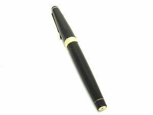 PILOT パイロット Elite エリート ペン先 18K 18金 万年筆 筆記用具 文房具 ステーショナリー ブラック系×ゴールド系 DE7251