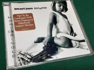 PEARL JAM　パール・ジャム◆『JEREMY』3trk MAXI CD SINGLE 輸入盤ユーズド品