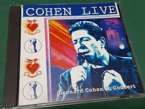 LEONARD COHEN　レナード・コーエン◆『コーエン・ライヴ』日本盤CDユーズド品