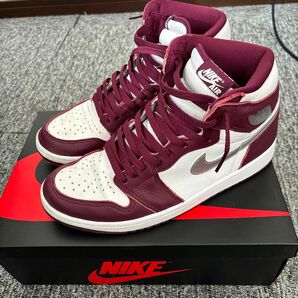 エアジョーダン1ハイOGボルドー airjordan1 値下げ可！ほぼ新品！