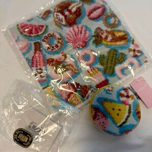 廃盤品“フェイラー” プールパーティー ハンカチ、ポーチ