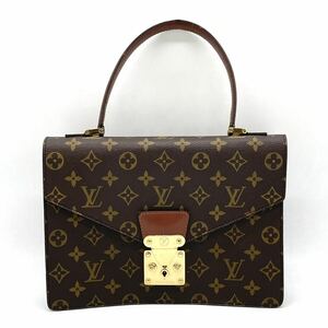 1円 極美品 LOUIS VUITTON ルイヴィトン モノグラム コンコルド ハンドバッグ ゴールド金具 M51190