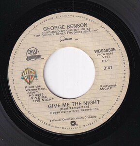George Benson - Give Me The Night / Dinorah, Dinorah (A) SF-CP196