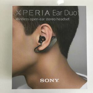 新品未使用 XEA20 SONY XPERIA Ear Duo ブラック 完全ワイヤレスイヤホン オープンイヤー ステレオヘッドセット ソニー 未開封