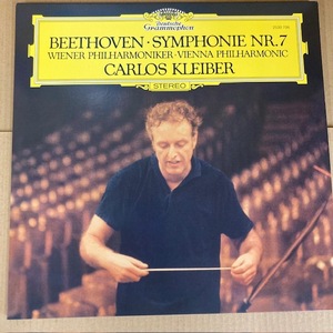 ベートーヴェン 交響曲第7番 カルロス・クライバー ドイツ盤 重量盤再発 Beethoven Wiener Philharmoniker Carlos Kleiber Symphonie Nr. 7