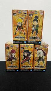 NARUTOP99 world collectable figure vol.1 all 5 kind Naruto deer maru . love . self .. pillar interval WCFwa-kore