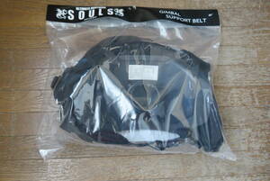 [ soul z silver bar support belt * new goods * postage 1000 jpy ] new goods unused!!