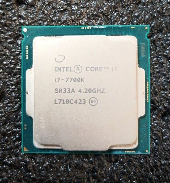 Intel Core I7 7700K 正常動作品