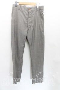 【USED】Vivienne Westwood MAN / ボタンダウンスラックスヴィヴィアンウエストウッド ビビアン 44 灰 【中古】 H-23-11-19-012-pa-IN-ZH