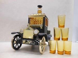 【未使用品】#31292 t-ford car クラシックカー デカンタ ウィスキー Ford オブジェ 1915 フォード車酒デカンター ヴィンテージ