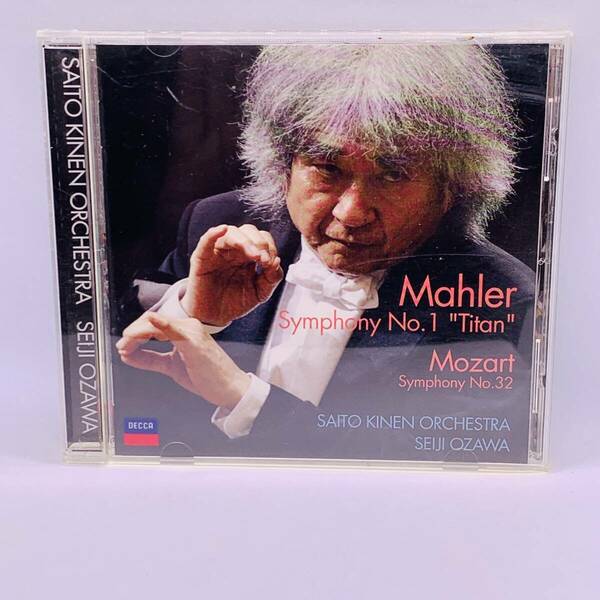 【CD】小澤征爾 マーラー:交響曲第1番「巨人」/モーツァルト:交響曲第32番 MAHLER SYMPHONY NO.1 TITAN MOZART SYMPHONY 32 SEIJI OZAWA