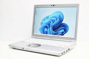 1円スタート ノートパソコン Windows11 Panasonic レッツノート CF-SV7 メモリ8GB 第8世代 Core i5 SSD256GB Windows10 12.1 カメラ