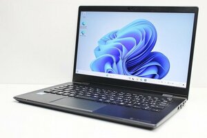 1円スタート ノートパソコン Windows11 東芝 dynabook G83 第8世代 Core i5 8250U SSD256GB メモリ8GB Windows10 カメラ 13.3インチ 薄型