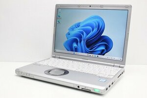 1円スタート ノートパソコン Windows11 Panasonic レッツノート CF-SZ6 第7世代 Core i5 SSD256GB メモリ8GB 12.1 Windows10 カメラ